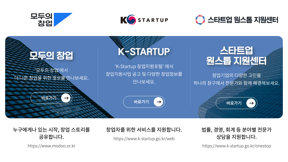 k-startup.go.kr 페이지 스크린샷
